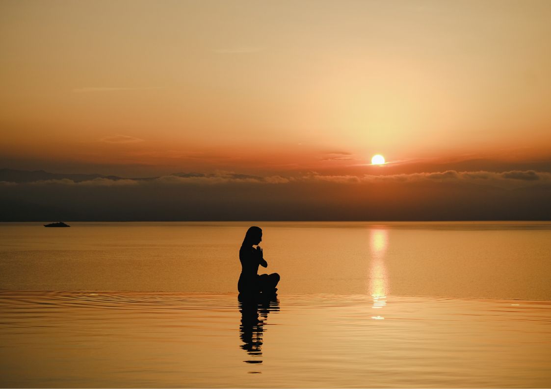 Angsana Corfu sunrise yoga photo by uniquetripz corfu yoga and retreats
